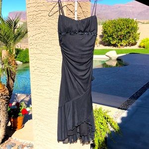 Ruby Rod slim black dress